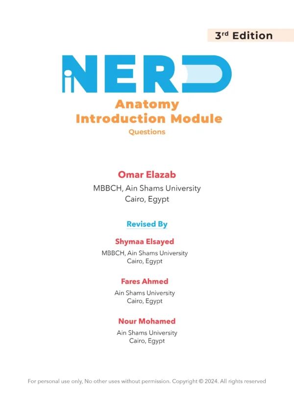 1 Anatomy (Introduction Module) - iNerd
