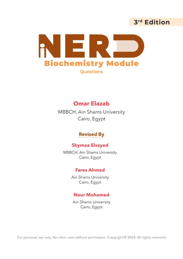 Biochemistry (Introduction Module) - iNerd