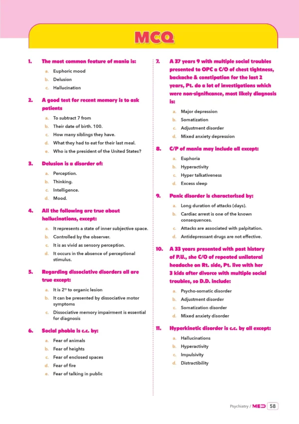 Psychiatry - iMed